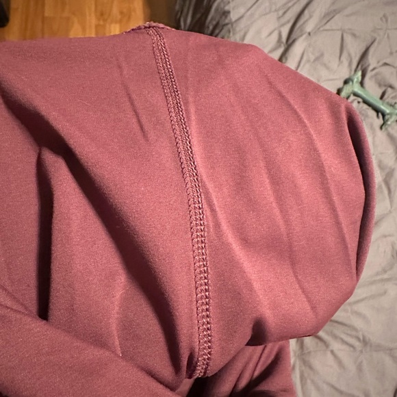 Paragon leggings. Burgundy. Size medium. - Picture 3 of 3